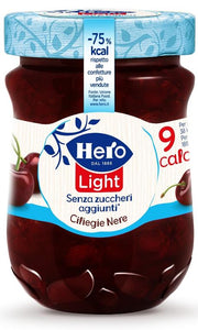 HERO MARMELLATA LIGHT CILIEGE NERE 280G