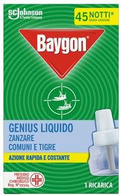 BAYGON GENIUS RICARICA 45 NOTTI
