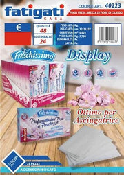 FOGLI X ASCIUGATRICE 25PZ LINO IDILLIACO