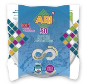 ARISTEA PIATTI PIANI RIUTILIZZABILI 50PZ