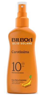 BILBOA CAROTISSIMA OLIO SOLARE SPF10 200ML