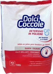 DOLCI COCCOLE DETERSIVO IN POLVERE 1KG