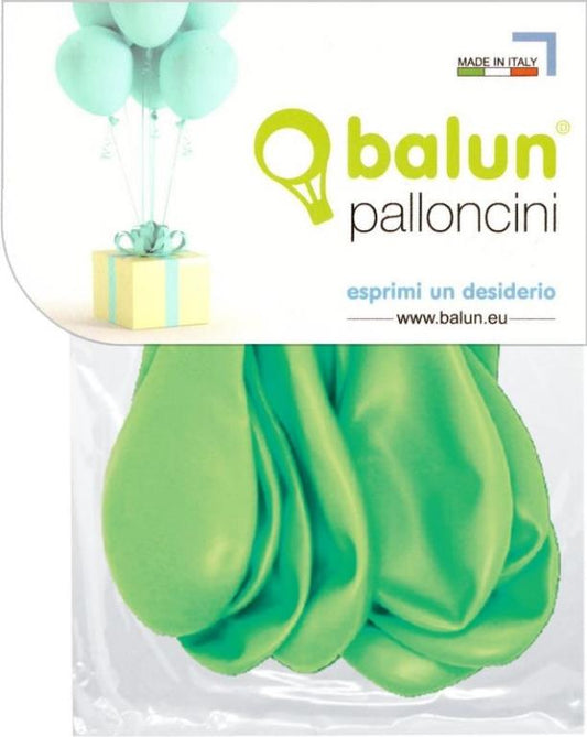 BALUN PALLONCINI COLORATI 8PZ VERDE C