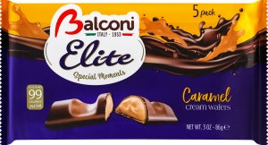 BALCONI ELITE WAFERS T5 CARAMEL 86G