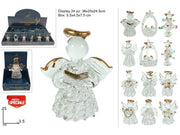 NATALE SOGGETTI VETRO DISPLAY YJCX24200 2ESSE