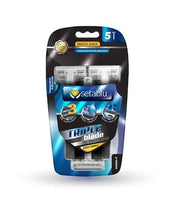 SETABLU RASOIO TRIPLE BLADE 5PZ