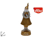 NATALE BABBO 31CM ORO C/GHIRLANDA 2ESSE