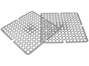 BAMA TAPPETI LAVELLO 3PZ ARGENTO