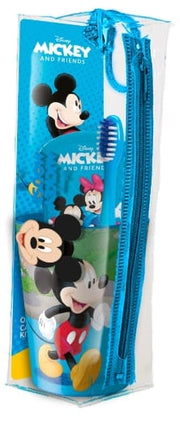 POCHETTE KIT DENTIFRICIO+SPAZZOLINO+PORTA SPAZZOLINO MICKEY