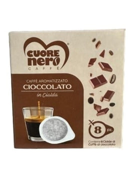 CUORE NERO CIALDE CIOCCOLATO T8 60G