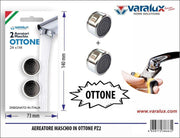 AREATORE MASCHIO 2PZ OTTONE VARALUX