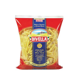 DIVELLA PASTA 34 PENNE MEZZANI 500G