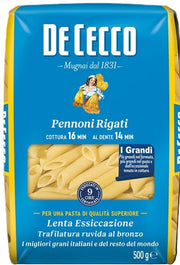 DE CECCO PASTA 39 PENNONI RIGATI 500G