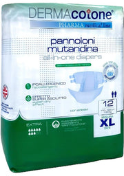 DERMA COTONE PANNOLONI MUTAND. XL 12PZ