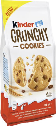 KINDER CRUNCHY COOKIES 136G