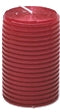 NATALE CANDELA CILINDRO  CM.5X7,5 AC 18655