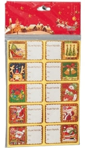 NATALE ADESIVI PAC.30PZ 53362 E.NATALE