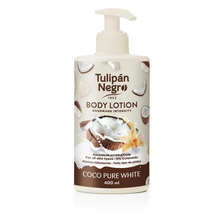 TULIPAN CREMA CORPO 400ML COCO PURE WHITE