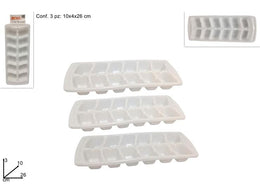 FORMAGHIACCIO 12 CUBETTI SET 3PZ BIANCO 2ESSE