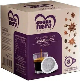 CUORE NERO CIALDE SAMBUCA T8 60G