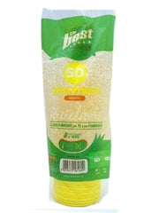 THE BEST BICCHIERE 50PZ GIALLO