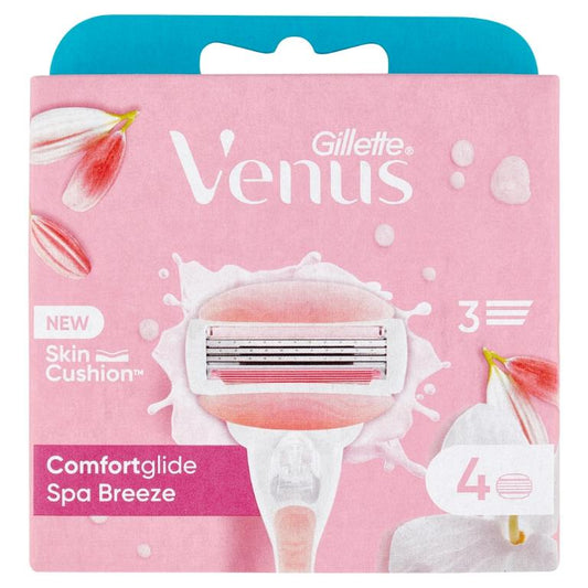 GILLETTE VENUS SPA BREEZE LAME X4