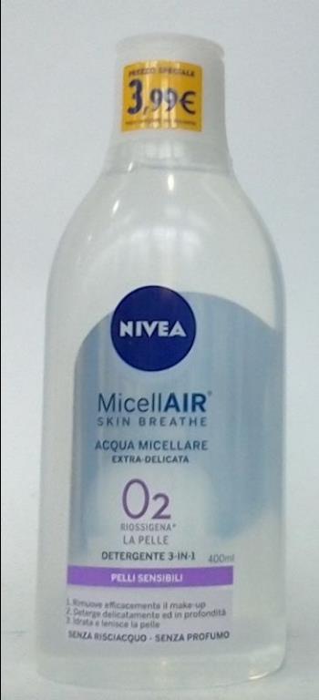 NIVEA ACQUA MICEL.400ML PELLI SENSIBILI