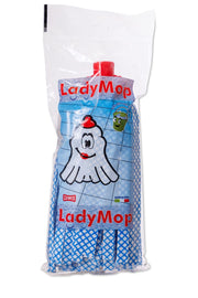 LADY MOP  SINTENTICO BIANCO/BLU 40 STRISCE