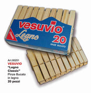 VESUVIO MOLLETTE LEGNO 20PZ