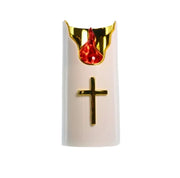 VECTOR LUMINO VOTIVO CANDELA ROSSA H.17,5 DM.4,2 VELUM18