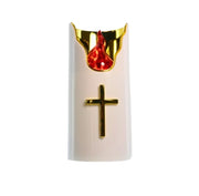 VECTOR LUMINO VOTIVO CANDELA ROSSA H.15 DM.7 VELUM19