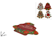 NATALE VASSOIO ALBERO 32CM 27292 2ESSE