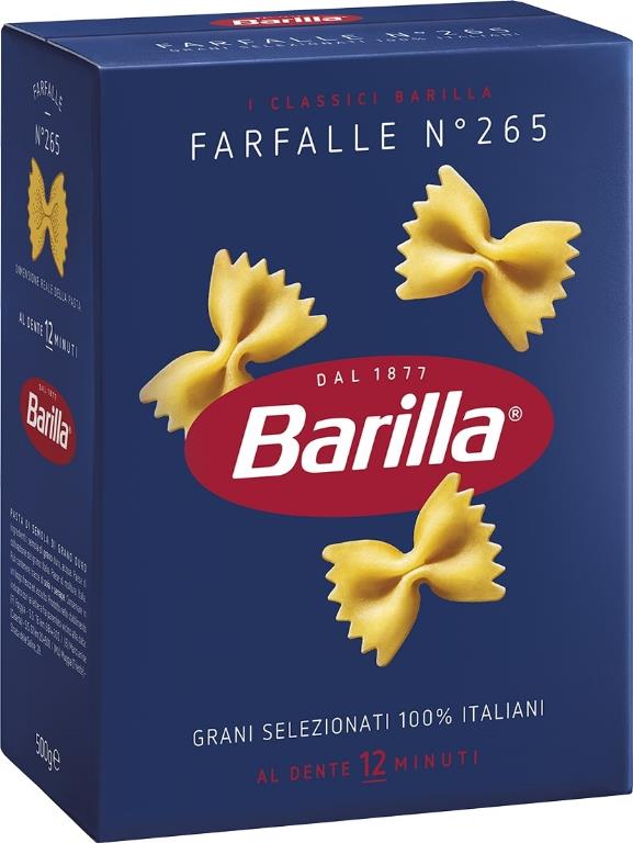 BARILLA FARFALLE 500G