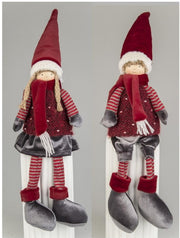 NATALE BIMBO SEDUTO CAPPELLO ROSSO LOVIMPORT