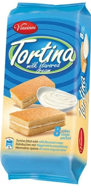 VINCINNI TORTINA LATTE T8 200G