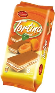 VINCINNI TORTINA ALBICOCCA T8 200G