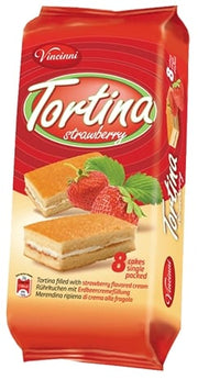 VINCINNI TORTINA FRAGOLA T8 200G