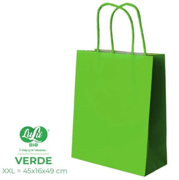BUSTA REGALO CARTA 45X16X49 VERDE LULU