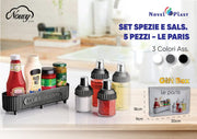 LE PARIS SET SPEZIE E SALSIERA 5PZ NOUVY