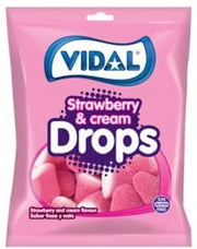 VIDAL STRAWBERRY CREAM 90G