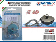 VARALUX TAPPO CON CATENA DM.40 80723