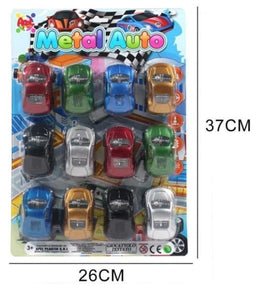 AUTO METALLO 12PZ RETROCARICA 38898