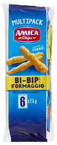 AMICA CHIPS MULTIPACK BI-BIP T6 150G