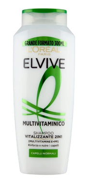 ELVIVE NEW SHAMPOO 300ML 2IN1 MULTIVITAMINE