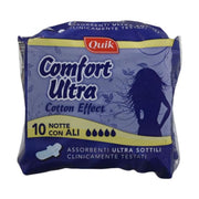 QUIK ASSORBENTI ULTRA C/ALI NOTTE 10PZ