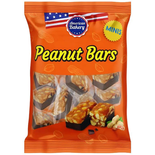 AMERICAN BAKERY PEANUT BARS 150G