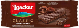 LOACKER WAFER DOUBLE CHOCO 135G