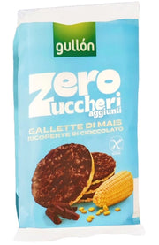 GULLON GALLETTA MAIS CIOCCOLATO FONDENTE ZERO ZUCCHERI T4 100G