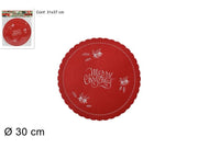 NATALE SOTTOPIATTO FELTRO TONDO 30CM 64338 2ESSE