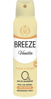 BREEZE DEO SPRAY 150ML VANILLA
